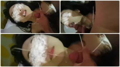 颜射KB极品网红小模特